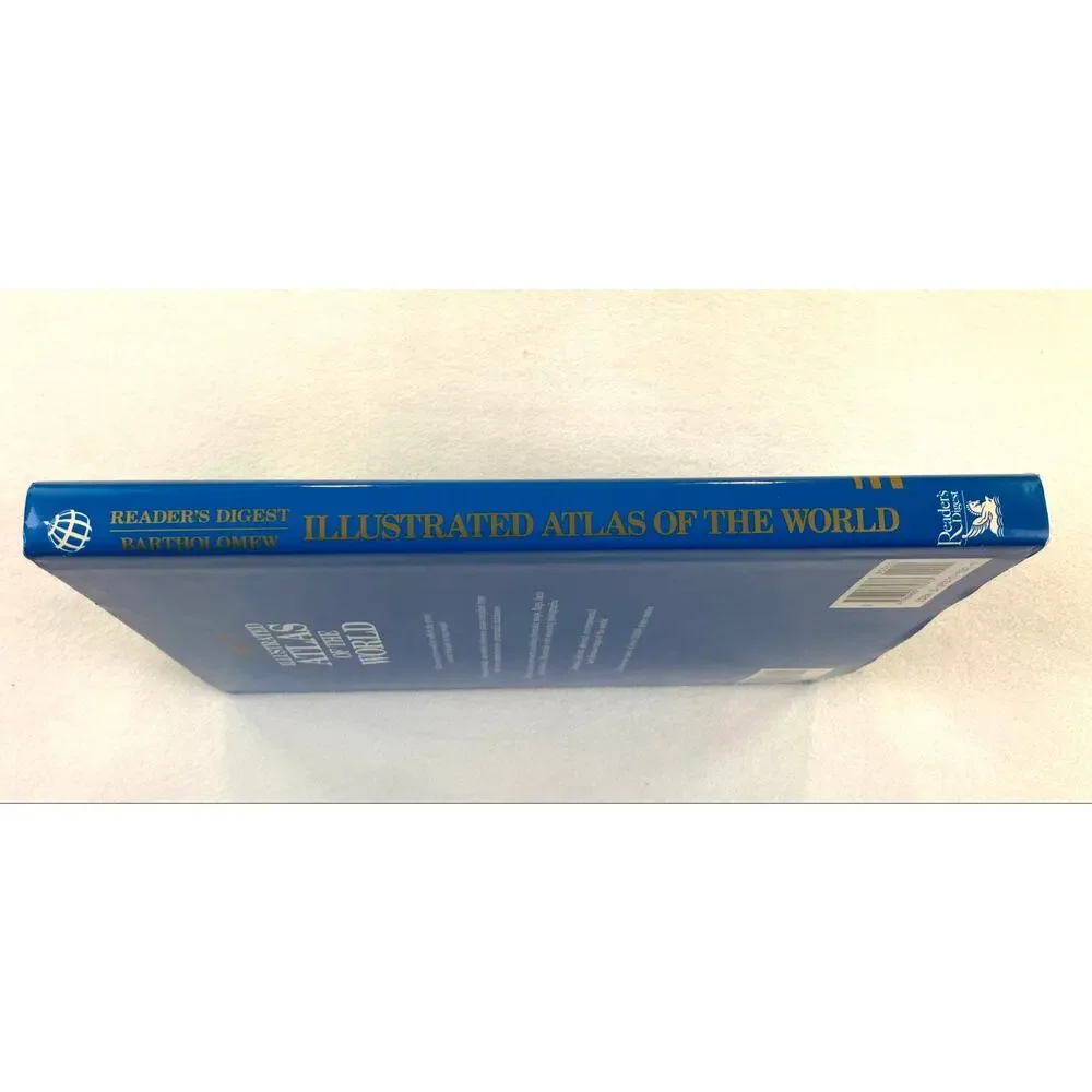 Illustrated Atlas of the World Readers Digest 3rd Edition Vtg. 1997 Hardcover